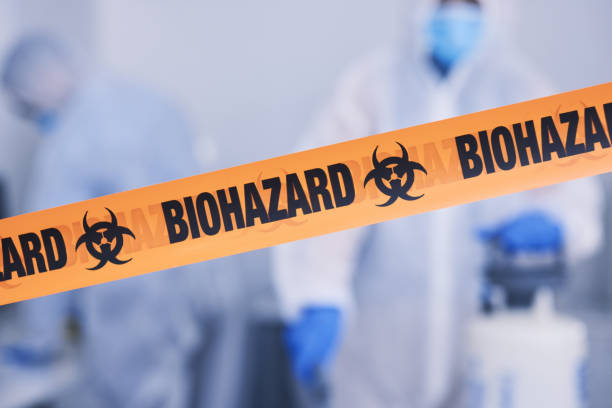Professional Biohazard technician working in Deerfield, NH